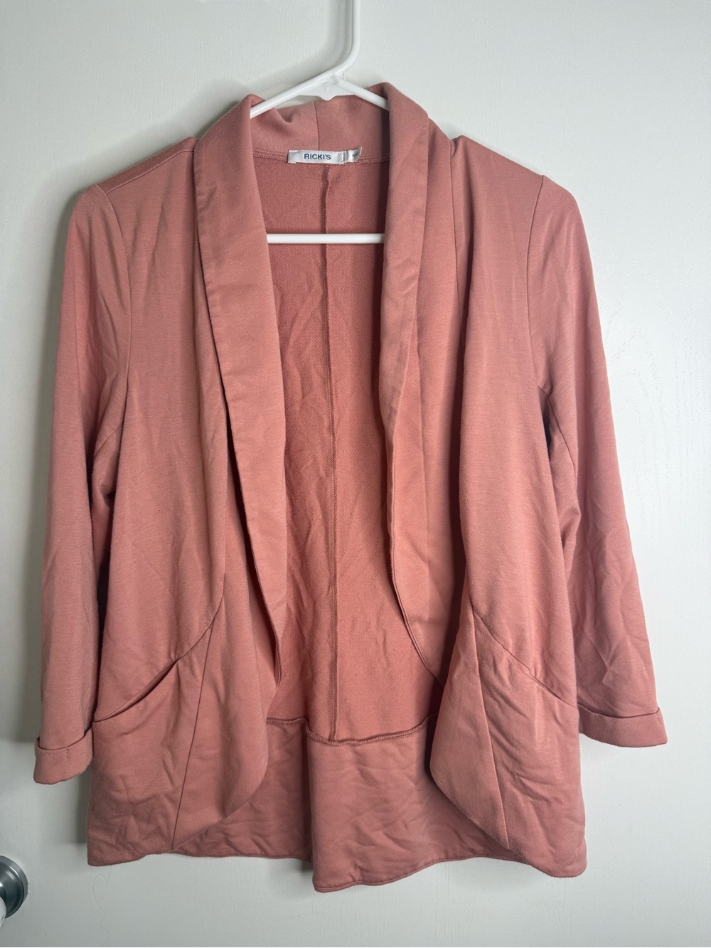 Ricki's Dusty Rose Cardigan Women's Small
